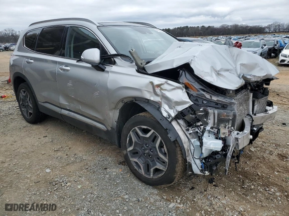 2022 Hyundai Santa Fe Hybrid SEL Premium with VIN KM8S3DA1XNU027085, listed as a Copart auction lot 41505435 with 53,735 mi miles and Salvage Title. Bid and sale history available at carsss.com. Image 4.