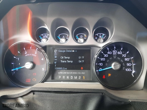 2016 Ford Super Duty F-350 DRW Lariat with VIN 1FT8W3DT2GEB32293, listed as a Copart auction lot 70511924 with 130,665 mi miles and Salvage Title. Bid and sale history available at carsss.com. Image 9.