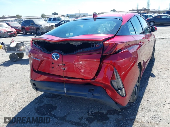 2017 Toyota Prius Plus with VIN JTDKARFP2H3045871, listed as a IAAI auction lot 39010761 with 91,544 mi miles and . Bid and sale history available at DreamBid. Image 6.