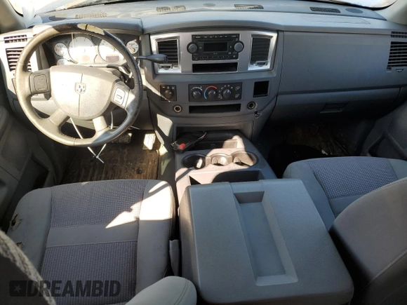 2007 Dodge Ram 2500 SLT with VIN 1D7KS28C57J543352, listed as a Copart auction lot 44964395 with 276,528 mi miles and Salvage Title. Bid and sale history available at carsss.com. Image 8.