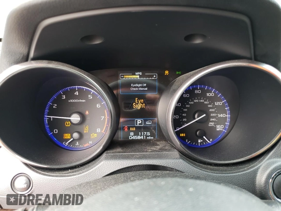 2018 Subaru Outback Limited with VIN 4S4BSENC0J3227316, listed as a Copart auction lot 58999725 with 45,841 mi miles and Salvage title. Bid and sale history available at DreamBid. Image 9.