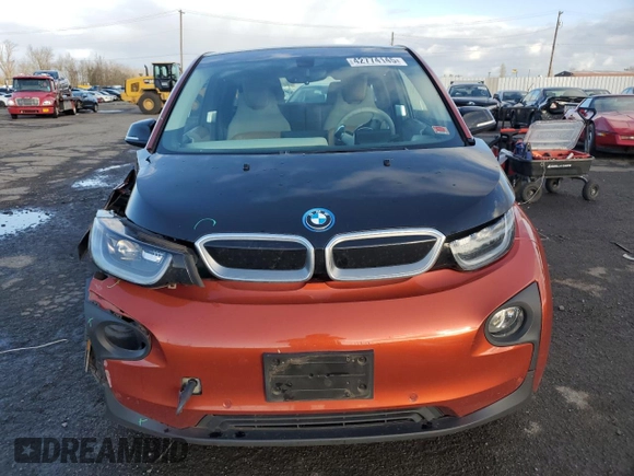 2015 BMW i3 z VIN WBY1Z4C52FV502995, wystawiony jako Copart lot #42774145 z przebiegiem 71 542 mil mil oraz Szkody całkowita. Historia ofert i sprzedaży dostępna na DreamBid. Obrazek 5.