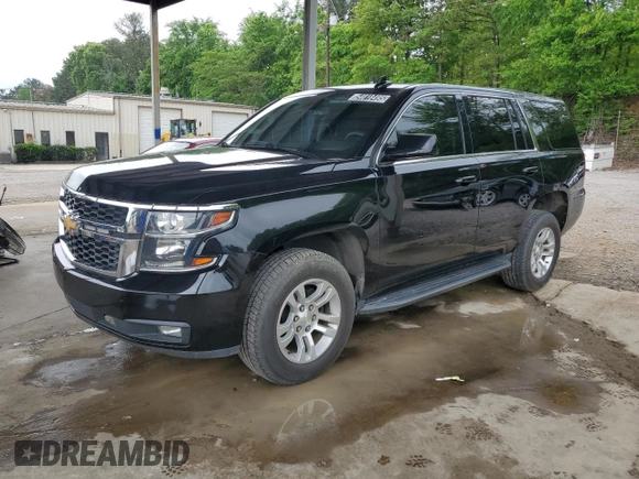 2020 Chevrolet Tahoe Commercial z VIN 1GNSKFKC6LR166558, wystawiony jako Copart lot #54018495 z przebiegiem 80 347 mil mil oraz Czysty tytuł • Clean title. Historia ofert i sprzedaży dostępna na DreamBid. Obrazek 1.