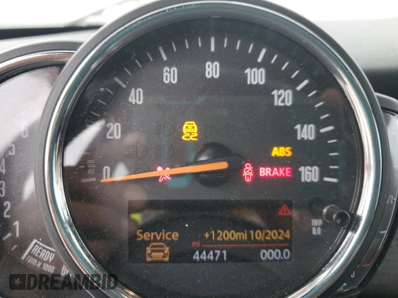 2019 MINI Hardtop 4 Door Cooper with VIN WMWXU1C53K2J02056, listed as a Copart auction lot 76686314 with 44,471 mi miles and Salvage Title. Bid and sale history available at DreamBid. Image 9.