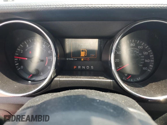 2015 Ford Mustang EcoBoost with VIN 1FA6P8TH7F5376556, listed as a Copart auction lot 59798195 with 91,649 mi miles and Salvage title. Bid and sale history available at DreamBid. Image 9.