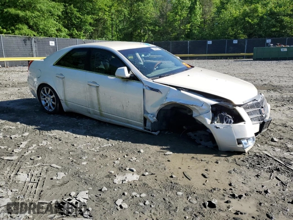 2008 Cadillac CTS RWD z VIN 1G6DF577480139806, wystawiony jako Copart lot #55249525 z przebiegiem Nie podano mil oraz Szkoda całkowita • Salvage title. Historia ofert i sprzedaży dostępna na DreamBid. Obrazek 4.
