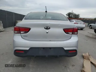2020 Kia Rio LX with VIN 3KPA24AD7LE352849, listed as a Copart auction lot 88843725 with 80,805 mi miles and Salvage Title. Bid and sale history available at carsss.com. Image 6.
