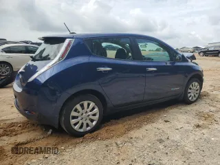 2017 Nissan LEAF S with VIN 1N4BZ0CP3HC311462, listed as a Copart auction lot 62606785 with Not provided miles and Salvage title. Bid and sale history available at DreamBid. Image 3.