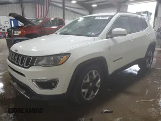 2019 Jeep Compass Limited with VIN 3C4NJCCB5KT660039, listed as a Copart auction lot 51633925 with 81,987 mi miles and Salvage title. Bid and sale history available at DreamBid. Image 1.
