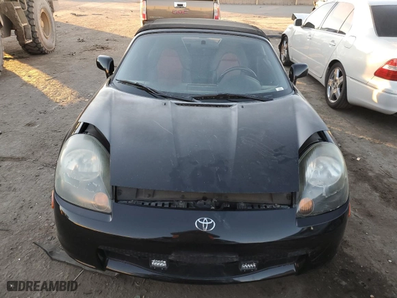 2001 Toyota MR2 Spyder with VIN JTDFR320910040741, listed as a Copart auction lot 84292914 with 139,305 mi miles and Salvage Title. Bid and sale history available at carsss.com. Image 5.