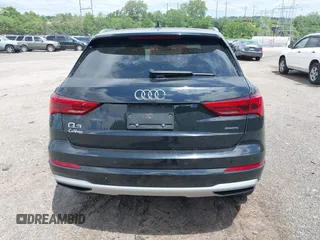 2022 Audi Q3 Premium with VIN WA1AUCF37N1031270, listed as a IAAI auction lot 42297083 with 36,620 mi miles and . Bid and sale history available at DreamBid. Image 17.