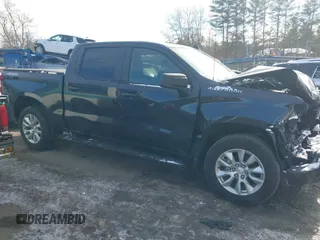 2022 Chevrolet Silverado 1500 Custom with VIN 1GCPDBEK7NZ583596, listed as a IAAI auction lot 41381334 with 37,505 mi miles. Bid and sale history available at carsss.com. Image 13.