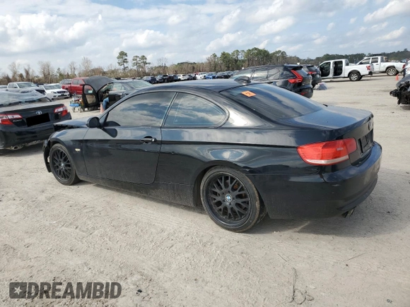 2008 BMW 3 Series 328i with VIN WBAWB33588PU88823, listed as a Copart auction lot 44273575 with 151,657 mi miles and Salvage Title. Bid and sale history available at carsss.com. Image 2.