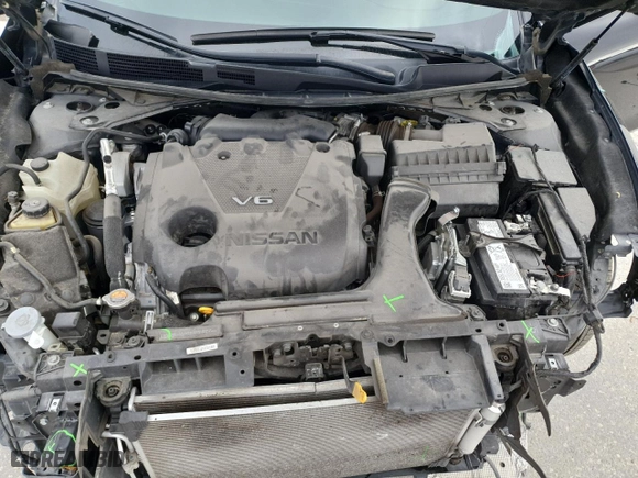 2023 Nissan Maxima SR with VIN 1N4AA6EV4PC501352, listed as a Copart auction lot 48294995 with 66,266 mi miles and Salvage Title. Bid and sale history available at carsss.com. Image 12.