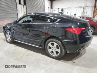 2010 Acura ZDX Tech Pkg with VIN 2HNYB1H45AH502648, listed as a Copart auction lot 77595704 with 53,670 mi miles and Salvage Title. Bid and sale history available at carsss.com. Image 2.