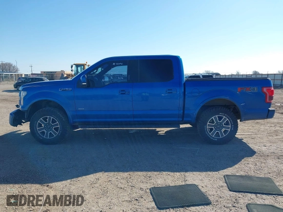 2015 Ford F-150 XLT with VIN 1FTEW1EG9FKE71674, listed as a IAAI auction lot 41635657 with 89,713 mi miles. Bid and sale history available at carsss.com. Image 14.