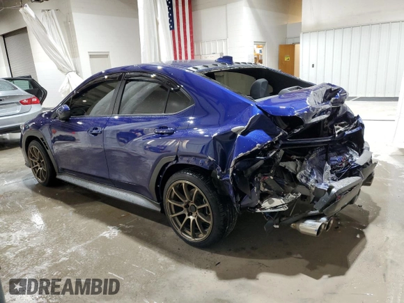 2022 Subaru WRX with VIN JF1VBAA67N9020554, listed as a Copart auction lot 47689455 with 12,278 mi miles and Salvage Title. Bid and sale history available at carsss.com. Image 2.