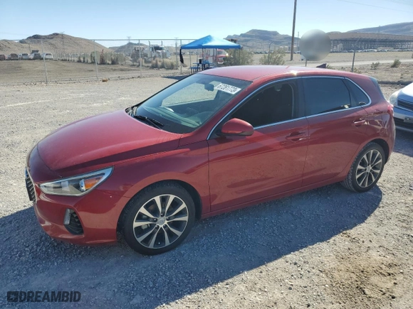 2018 Hyundai Elantra GT with VIN KMHH35LE6JU023335, listed as a Copart auction lot 67281773 with 59,232 mi miles. Bid and sale history available at carsss.com. Image 1.