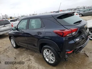2021 Chevrolet TrailBlazer LS with VIN KL79MMS21MB086136, listed as a Copart auction lot 82045263 with 27,163 mi miles and Salvage Title. Bid and sale history available at DreamBid. Image 2.