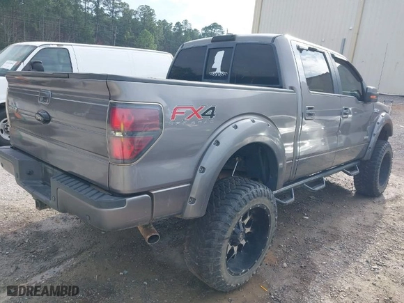 2014 Ford F-150 XL with VIN 1FTFW1ET9EKE76647, listed as a IAAI auction lot 41549456 with 217,995 mi miles. Bid and sale history available at carsss.com. Image 4.