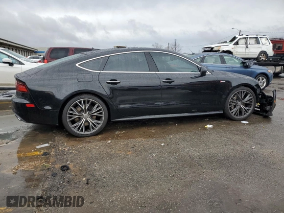2017 Audi A7 Prestige with VIN WAU22AFC4HN053693, listed as a Copart auction lot 82495923 with 69,009 mi miles. Bid and sale history available at carsss.com. Image 3.