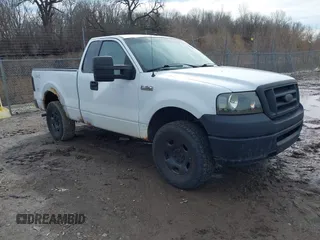 2007 Ford F-150 XL with VIN 1FTRF14W67NA68844, listed as a IAAI auction lot 41696844 with 151,352 mi miles and . Bid and sale history available at DreamBid. Image 1.