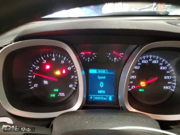 2016 Chevrolet Equinox LT with VIN 2GNALCEK3G6308134, listed as a Copart auction lot 49073385 with 153,515 mi miles and Clean Title. Bid and sale history available at carsss.com. Image 9.