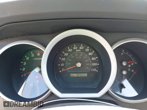 2006 Toyota 4Runner SR5 with VIN JTEZU14R568059478, listed as a IAAI auction lot 41865355 with 184,222 mi miles and . Bid and sale history available at DreamBid. Image 7.