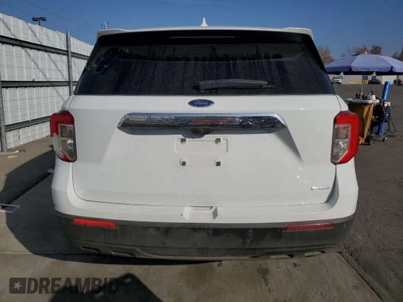 2020 Ford Explorer with VIN 1FMSK7BH3LGA29546, listed as a Copart auction lot 86921844 with 137,311 mi miles and Salvage Title. Bid and sale history available at carsss.com. Image 6.