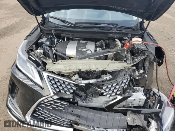 2021 Lexus RX with VIN 2T2HZMDA5MC259352, listed as a Copart auction lot 52934495 with 46,844 mi miles and Salvage Title. Bid and sale history available at carsss.com. Image 11.