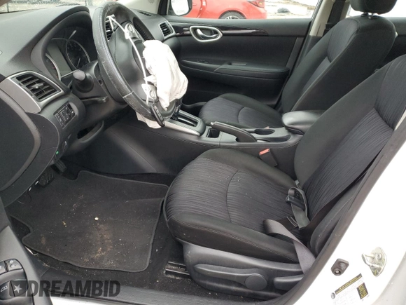 2019 Nissan Sentra SV with VIN 3N1AB7AP3KY374407, listed as a Copart auction lot 51642585 with Not Provided miles and Salvage Title. Bid and sale history available at DreamBid. Image 7.