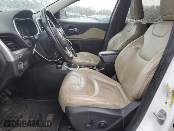 2016 Jeep Cherokee Limited z VIN 1C4PJMDSXGW105022, wystawiony jako Copart lot #54543745 z przebiegiem 130 626 mil mil oraz Szkoda całkowita • Salvage title. Historia ofert i sprzedaży dostępna na DreamBid. Obrazek 7.