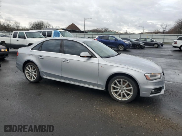 2015 Audi A4 Premium with VIN WAUAFAFL9FN009279, listed as a Copart auction lot 49459215 with 79,157 mi miles and Salvage Title. Bid and sale history available at carsss.com. Image 4.