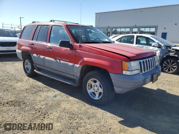 1998 Jeep Grand Cherokee Laredo with VIN 1J4GZ58S6WC370703, listed as a Copart auction lot 79691604 with 271,316 mi miles and Clean Title. Bid and sale history available at carsss.com. Image 4.
