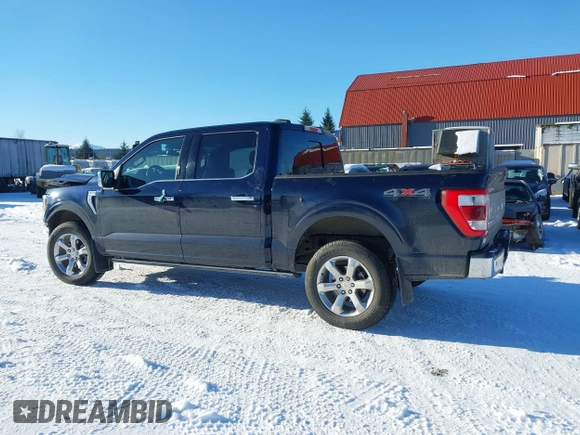 2022 Ford F-150 XL with VIN 1FTFW1E89NFA90976, listed as a IAAI auction lot 41529175 with 10,241 mi miles. Bid and sale history available at carsss.com. Image 15.
