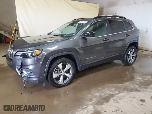 2022 Jeep Cherokee Limited with VIN 1C4PJMDN1ND523360, listed as a Copart auction lot 48215964 with 38,126 mi miles and Non repairable. Bid and sale history available at DreamBid. Image 1.