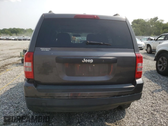 2016 Jeep Patriot Sport with VIN 1C4NJPBA9GD642883, listed as a Copart auction lot 58976265 with 71,713 mi miles and Salvage title. Bid and sale history available at DreamBid. Image 6.