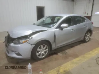 2017 Mazda 3 Sport with VIN 3MZBN1U79HM142232, listed as a Copart auction lot 50261985 with 129,469 mi miles and Salvage Title. Bid and sale history available at DreamBid. Image 1.