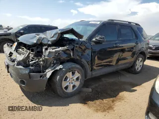 2013 Ford Explorer with VIN 1FM5K8B81DGA47418, listed as a Copart auction lot 54235895 with 136,585 mi miles and Salvage title. Bid and sale history available at DreamBid. Image 1.