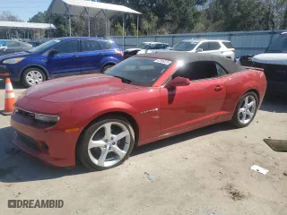 2015 Chevrolet Camaro LT with VIN 2G1FD3D35F9283006, listed as a Copart auction lot 47056575 with 99,408 mi miles and Salvage Title. Bid and sale history available at carsss.com. Image 1.