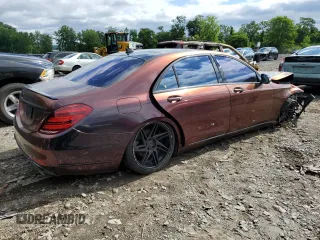 2019 Mercedes-Benz S 560 with VIN WDDUG8GB1KA460161, listed as a Copart auction lot 56998664 with Not Provided miles and Salvage Title. Bid and sale history available at DreamBid. Image 3.