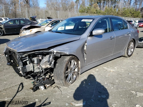 2013 Hyundai Genesis 3.8L with VIN KMHGC4DD2DU231244, listed as a Copart auction lot 84019564 with 78,654 mi miles and Salvage Title. Bid and sale history available at carsss.com. Image 1.