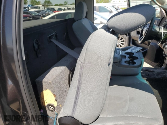 2018 Ram 1500 Express with VIN 3C6JR6AT0JG122755, listed as a Copart auction lot 52092235 with 109,140 mi miles and Salvage title. Bid and sale history available at DreamBid. Image 10.