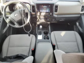 2022 Nissan Frontier S with VIN 1N6ED1EK4NN668837, listed as a Copart auction lot 45220995 with 35,300 mi miles and Salvage title. Bid and sale history available at DreamBid. Image 8.