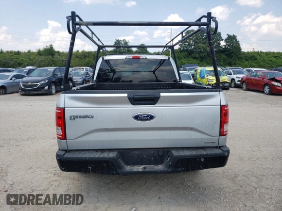 2016 Ford F-150 XL with VIN 1FTEX1C89GKD58365, listed as a Copart auction lot 52746414 with 174,376 mi miles and Salvage Title. Bid and sale history available at carsss.com. Image 6.
