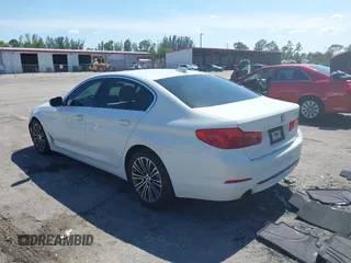 2019 BMW 5 Series 530i with VIN WBAJA5C5XKWW33575, listed as a IAAI auction lot 42217081 with 55,379 mi miles and . Bid and sale history available at DreamBid. Image 3.