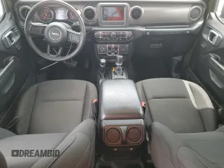 2022 Jeep Wrangler Unlimited Sport S with VIN 1C4HJXDGXNW180320, listed as a Copart auction lot 53289025 with 25,816 mi miles and Salvage Title. Bid and sale history available at carsss.com. Image 8.