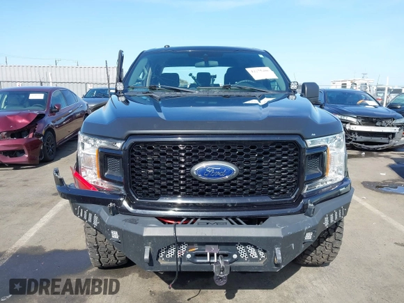 2019 Ford F-150 XL with VIN 1FTEW1EP3KFC71554, listed as a IAAI auction lot 42275266 with 57,065 mi miles and . Bid and sale history available at DreamBid. Image 13.