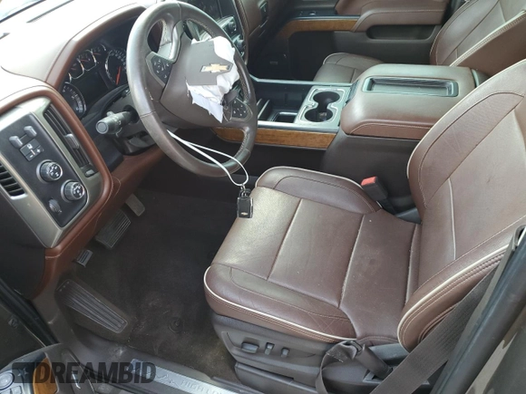 2014 Chevrolet Silverado 1500 High Country with VIN 3GCUKTEC6EG438556, listed as a Copart auction lot 54818993 with 91,398 mi miles and Salvage Title. Bid and sale history available at DreamBid. Image 7.