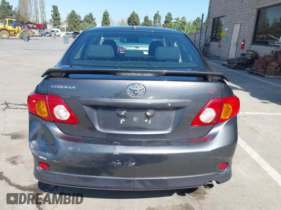 2009 Toyota Corolla with VIN 1NXBU40E19Z143959, listed as a IAAI auction lot 42032312 with 155,776 mi miles. Bid and sale history available at carsss.com. Image 16.